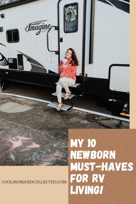 Travel Trailer Nursery Ideas, Trailer Living With Newborn, Newborn Rv Living, Full Time Rv With Newborn, Camping With Newborn In Camper, Camping With A Newborn, Camping With Newborn, Camper Living With Newborn, Nursery In A Camper