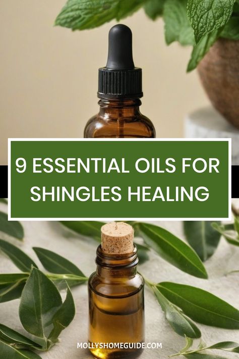 Discover the top essential oils for shingles relief! Ease nerve pain and itch with the best natural remedies. Try tea tree oil, turmeric, aloe vera, neem oil, and more to soothe rash & nerve pain. Find effective essential oils recipes for shingles and PHN symptoms in one convenient place. Incorporate coconut oil and probiotics into your routine for added relief. Oils For Shingles, Essential Oils For Shingles, Shingles Relief, Lemon Balm Essential Oil, Essential Oils Recipes, Young Living Oils Recipes, Oil Image, Living Oils Recipes, Top Essential Oils