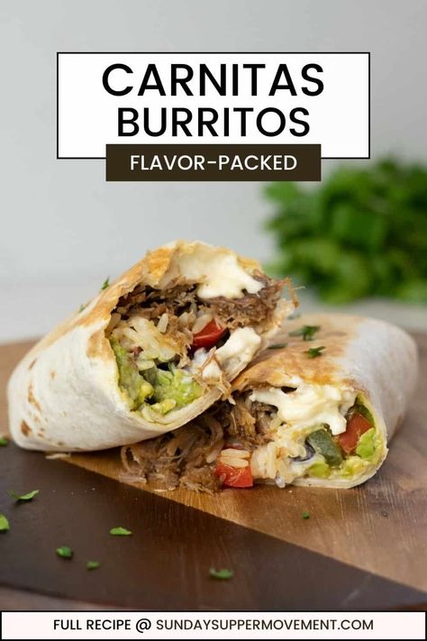 Pulled Pork Burritos Shredded Pork Burrito Recipes, Pork Burittos Burrito Recipes, Pulled Pork Breakfast Burrito, Sweet Pork Burrito, Pork Carnitas Burrito Bowls, Sweet Pork Burrito Costa Vida, Pulled Pork Burritos, Pork Burritos, Pull Pork