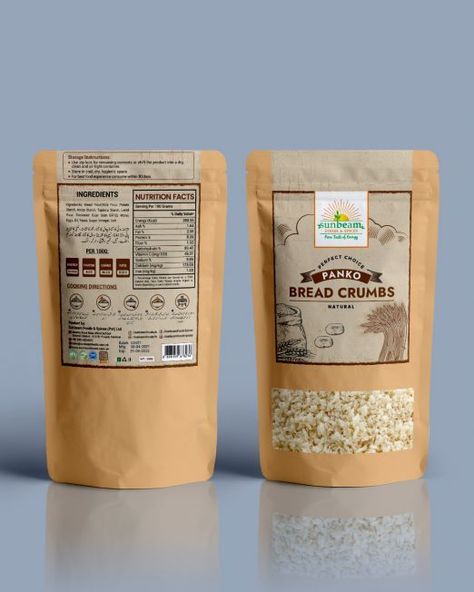 Packaging Design Inspiration, Bread Crumbs, Nutrition Facts, Pakistan, Bread, Packaging, Quick Saves