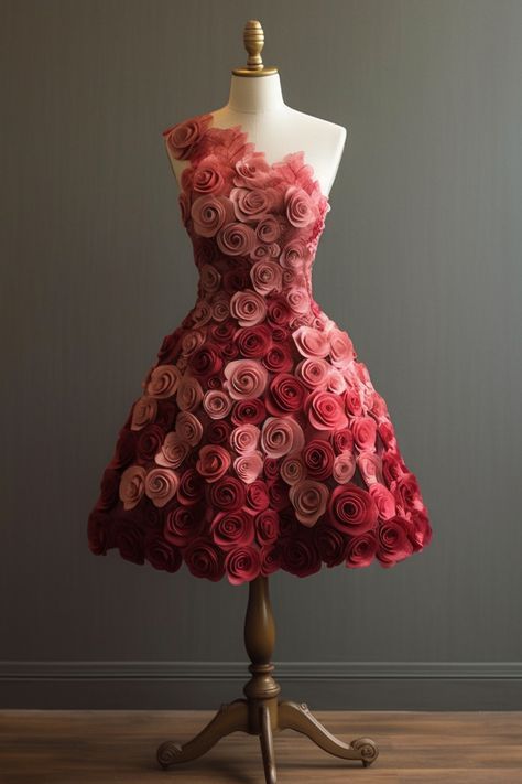 3d Rose Dress, Rose Flower Dress, White Rose Dress, Masquerade Gowns, Black Rose Dress, Rose Petal Dress, Pink Rose Dress, Mood Board Fashion Inspiration, Rose Embroidered Dress