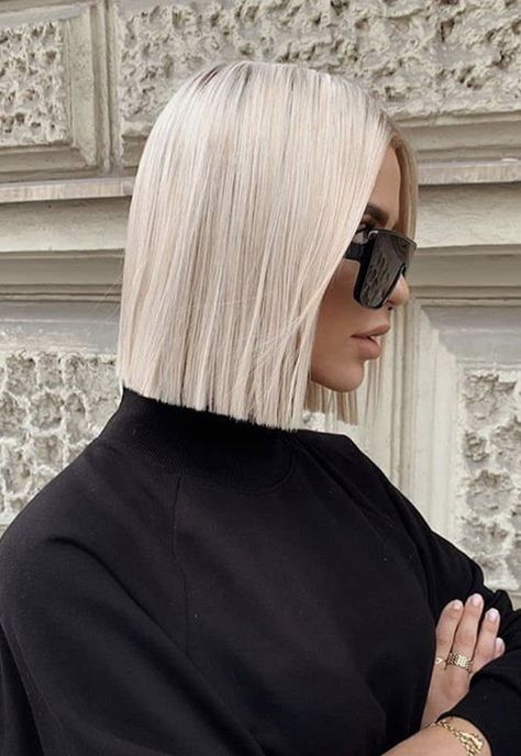 Short Platinum Blonde Hair, Ice Blonde Hair, Hair Secrets, Hair Gray, Hair Pixie, Blending Gray Hair, Blonde Hair Inspiration, Blonde Hair Shades, Blonde Hair Looks