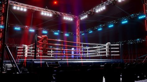 Boxing Pc Wallpaper, Boxing Ring Background, Boxing Background, Boxing Arena, Buakaw Banchamek, Thai Box, Boxing Rings, Underwater Restaurant, Pc Photo