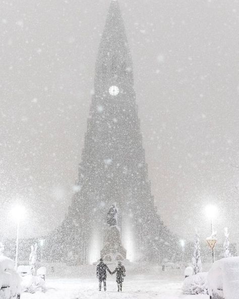 Today In Iceland, We Woke With The Highest Amount Of Snow Ever Recorded In February Iceland Reykjavik, Nordland, Visit Iceland, Iceland Travel, Snow Storm, Reykjavik, Winter Scenes, Scandinavia, The Snow