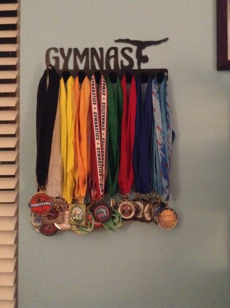 That's how many medals I have Gymnastics Medals, Trophies And Medals, How Many, Gymnastics, Drinkware, Gym, Quick Saves