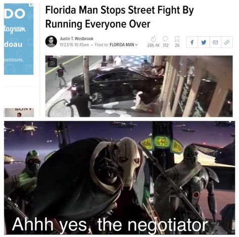 Clean Funny Memes, The Negotiator, Star Wars Meme, Image Meme, Funny Star Wars Memes, Prequel Memes, Best Funny Photos, Florida Man, Daily Funny