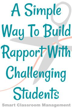 Discover a simple way to build rapport with even the most challenging students. It's a strategy very few teachers use but will gently and effectively bring any student into the happy and well-behaved culture of your classroom. Kindergarten Sel, Coastal Classroom, Classroom Challenges, Smart Classroom, Teaching Classroom Management, Building Classroom Community, Classroom Culture, Classroom Behavior Management, Classroom Management Tips