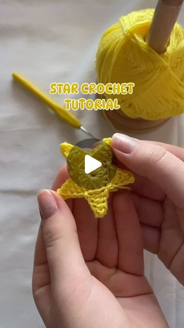 Crochet Pattern Design on Instagram: "_ Star crochet tutorial ⭐️ . . . #crochet #crocheting #crochettutorial #tutorial #reels #star #handmade #palermo" Star Handmade, Crochet Star Patterns, Star Crochet, Crochet Stars, Crochet Girls, Tutorial Crochet, Christmas Crochet Patterns, July 16, Star Ornament