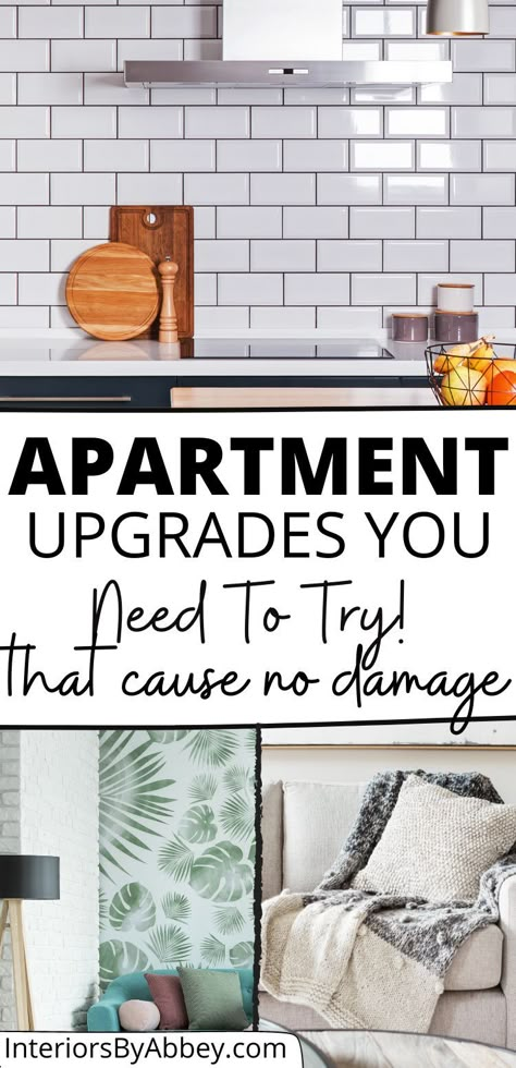 Renters Diy, Apartment Upgrades, Renter Friendly Decorating, Rental Makeover, Rental Home Decor, Renters Decorating, Rental Bathroom, Decorating Hacks, Apartment Hacks