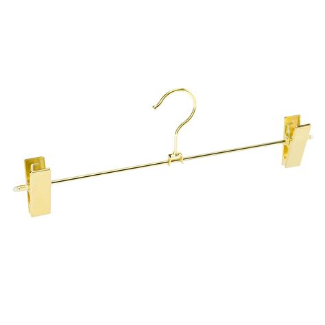 Amazon.com: Jetdio Metal Heavy Duty Pants Skirt Slacks Hangers,Trousers Hangers with Two Adjustable Clips and 360-degree Swivel Hook, 12 Pack, Gold: Gateway Pants Hangers, Trouser Hangers, Gold Pants, Swivel Hook, Hanger Clips, Pant Hangers, Pants Skirt, Hanger Rack, Skirt Pants