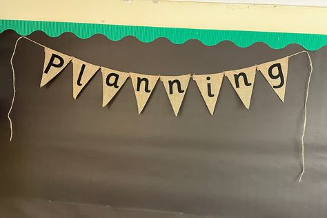 Classroom Bunting, Hessian Bunting, Reception Classroom, Primary School Classroom, Display Lettering, Literacy And Numeracy, Classroom Signs, Montessori Classroom, First Wedding Anniversary