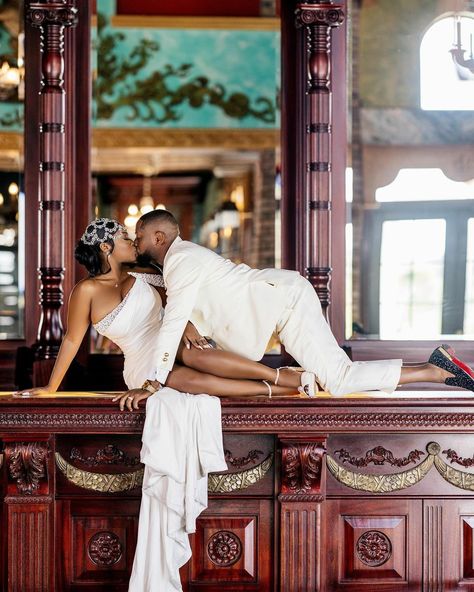 Haitian Royalty, Black Couple Getting Married, Marriage Manifestation, Black Couple Marriage Photography, Haitian Wedding, Haitian Pikliz, True Heart, Library Wedding, Dream Wedding Decorations