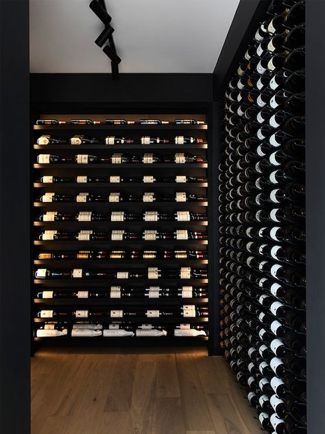 Bar & Cellar | Pool Pavilion Cellar by Studio Griffiths | Est Living Free Digital Design Magazine Wine Vault, Wine Rooms, Pool Pavilion, Wine Closet, Ford Interior, Home Wine Cellars, Wine Cellar Design, Australian Interior Design, Basement Storage