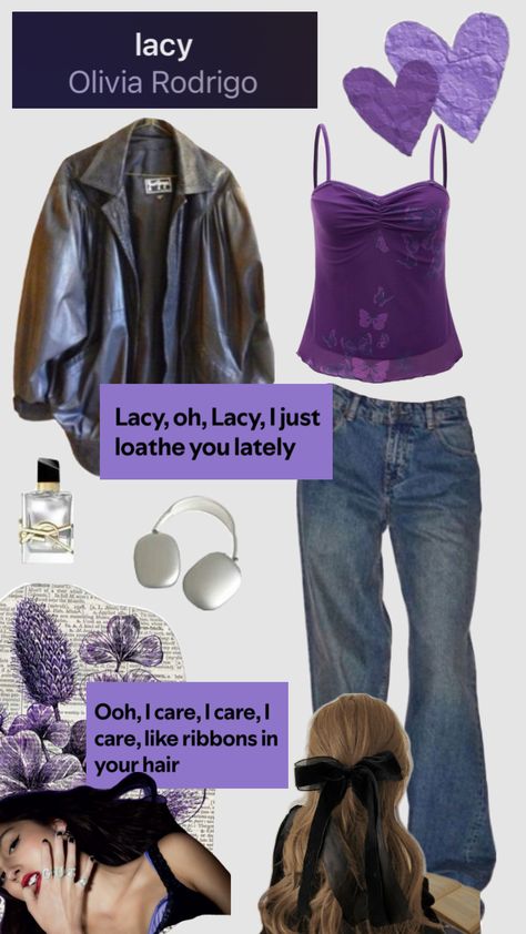 “lacy” by Olivia Rodrigo inspired outfit #oliviarodrigo #guts #lacy #lacyohlacy #ribbonsinyourhair Music Poster Ideas, Concert Fits, Olivia Rodrigo, Go Shopping, Fitness Inspo, Concert Outfit, I Dress, Halloween Costumes, Outfit Inspirations