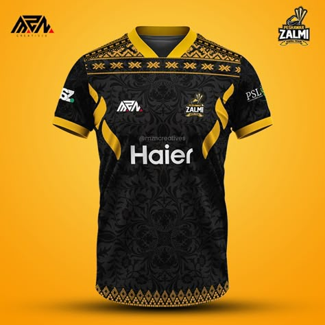 Zalmi Concept designs by @mzncreatives 🖌️👕 Swipe right to see Babar Azam in the striking jersey design. 😍 The comment section is open for… | Instagram Esport Jersey Design Ideas, Jersey Design Pattern, Unique Jersey Design, Sports Shirt Design, Jersey Background, Cricket Dress, Peshawar Zalmi, Cricket T Shirt Design, Jersey Ideas