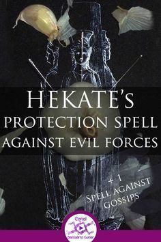 Learn in this post how to cast a powerful protection spell against evil forces by working with Goddess Hekate's powers + a bonus spell to silence gossip! Gossip Spell, Museum Statues, Witch Candle, Spells Magic, Hecate Goddess, Banishing Spell, Spell Books, Protection Spell, Grimoire Book