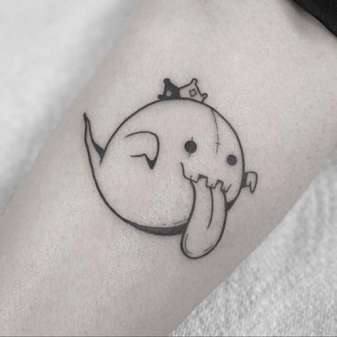 King Boo Tattoo, Boo Tattoo, Bts Tattoos, King Boo, Instagram King, Halloween Tattoos, Body Mods, Infinity Tattoo, Before Christmas