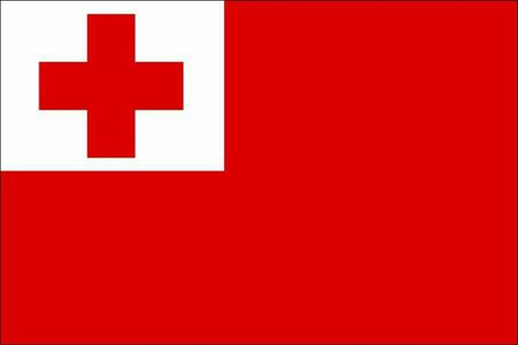 The Tongan Flag - Ko e fuka 'o Tonga Tongan Flag, Tongan Culture, Tonga Flag, Tiki Tattoo, Woven Mat, Different Flags, European Explorers, Countries And Flags, United Kingdom Flag