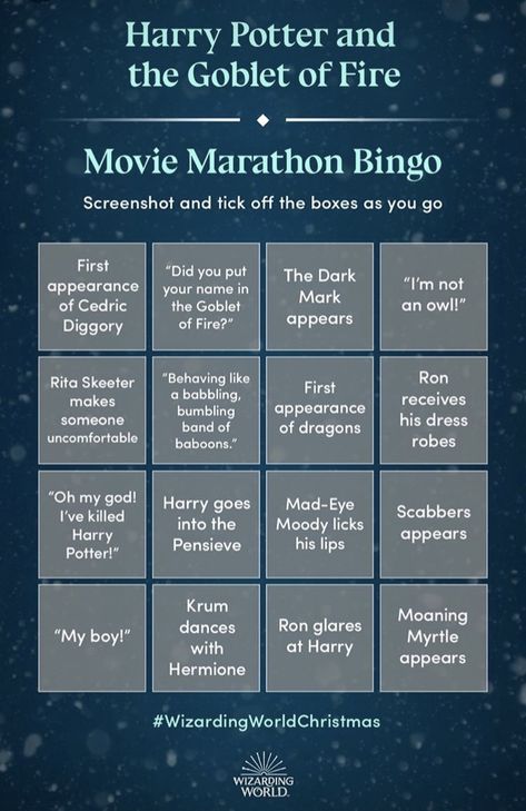 Harry Potter Weekend, Harry Potter Movie Night, Harry Potter Marathon, Rita Skeeter, Harry Potter Movie, Fire Movie, The Goblet Of Fire, Goblet Of Fire, Movie Marathon