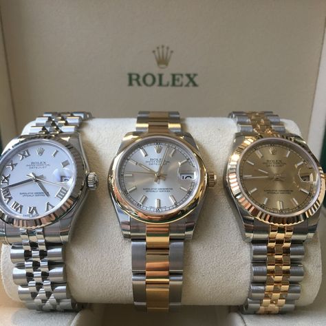 Stacked Bracelets, Rolex Watches Women, Rolex Women, Expensive Watches, Womens Watches Luxury, Dope Jewelry, Classy Jewelry, Trik Fotografi, Stylish Watches