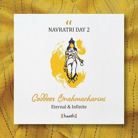 Day 1 Navratri Goddess, Navratri Day 2 Goddess, Navarathri Devi Images, Navratri Day 1 To 9, Mata Brahmacharini, Brahmacharini Mata, Happy Navarathri, Bhai Bij, Second Day Of Navratri