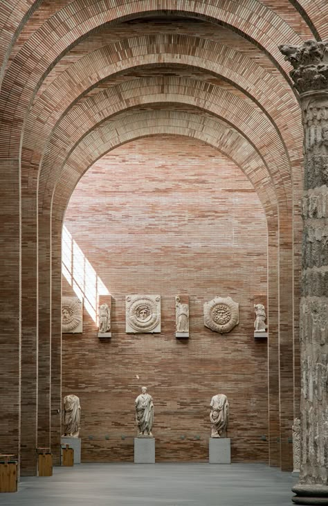 Rome Museums, Arch Building, Museum Interior, Brick Arch, Arch Architecture, Wood Arch, Stone Arch, Roman Architecture, West Art