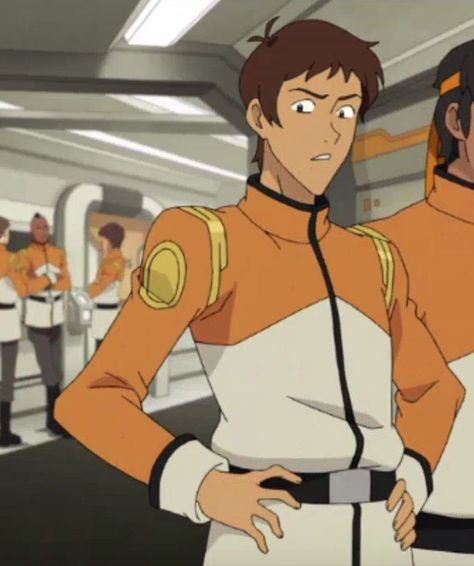 Lance in his Galaxy Garrison uniform from Voltron Legendary Defender Voltron Galaxy Garrison, Voltron Outfits, Voltron Garrison, Galaxy Garrison, Blue Paladin, Lauren Montgomery, Paladin Armor, Beast King, Keith And Lance