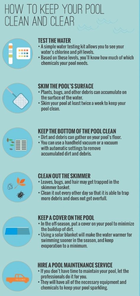 Tips for keeping our potential pool clean. Pool Cleaning Tips, Pool Diy, Swimming Pool Maintenance, Swimming Pool Cleaning, Pool Stuff, Pool Hacks, Intex Pool, Pool Life, Pool Care