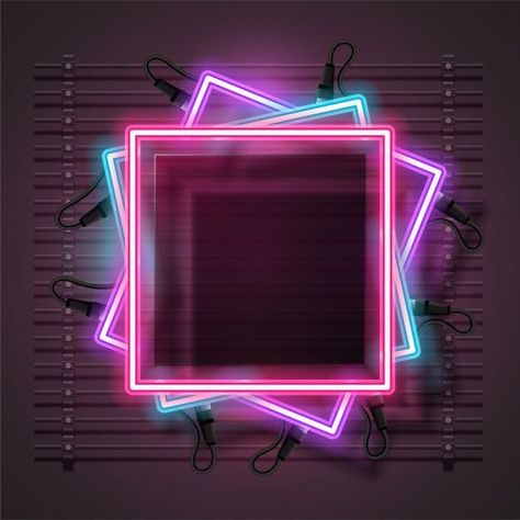 Neon Frame, Bg Design, Neon Backgrounds, Photo Background Images Hd, New Retro Wave, Photo Logo Design, Instagram Frame Template, Iphone Background Images, Background Wallpaper For Photoshop