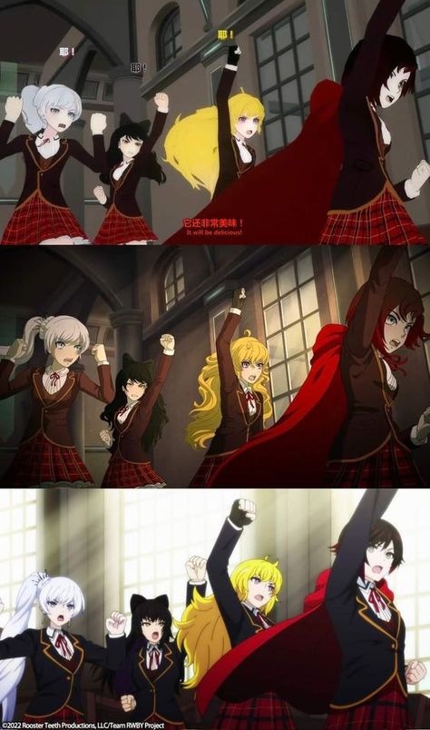 Rwby Manga, Rwby Rose, Rwby Oc, Old Cartoon Network, Rwby Funny, Rwby Characters, Rwby Comic, Team Rwby, Rwby Fanart