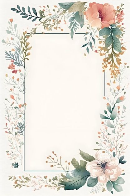 Illustration Florale Aquarelle Belles Fl... | Premium Photo #Freepik #photo #bourgeon #printemps #printemps-aquarelle #fleurs-printemps Notebook Design, Premium Photo, Henna, Drawings, Floral, Art, Natal