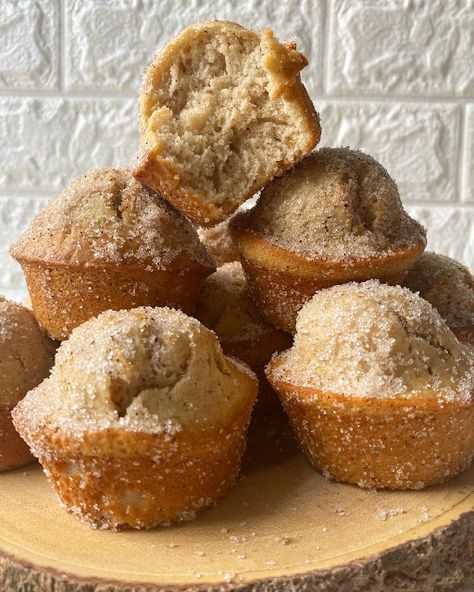 Cider Muffins, Apple Cider Muffins, Banana Cinnamon Muffins, Whole Wheat Muffins, Applesauce Cake, Cider Recipe, Recipes Baking, Autumn In New York, Apple Cider Donuts