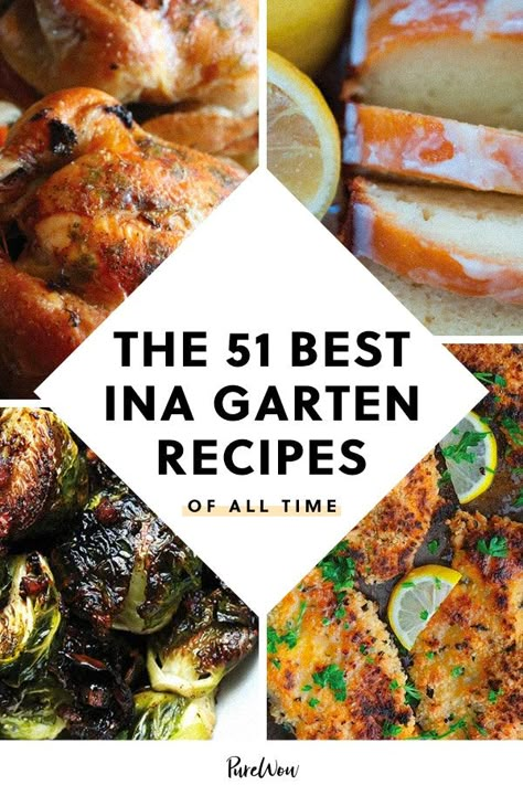 Ina Garden Recipes, Best Ina Garten Recipes, Ina Garden, Celebrity Food, Celebrity Chef Recipes, Barefoot Contessa Recipes, The Barefoot Contessa, Food Network Chefs, Celebrity Recipes