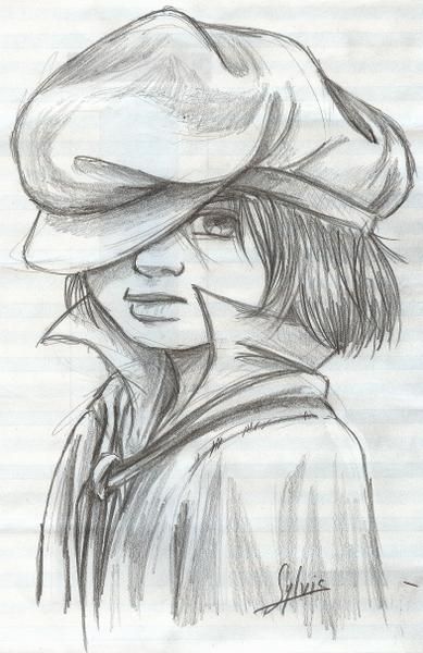 Gavroche - SylvieS ou la passion du dessin Pencil Drawings For Beginners, Realistic Pencil Drawings, Pencil Sketch Drawing, Pencil Sketch Images, Art Sketches Pencil, Art Drawings Sketches Pencil, Ink Artwork, Drawing Images, Amazing Art Painting