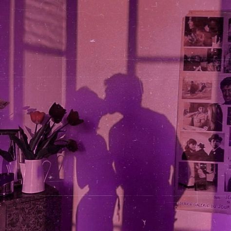 Lavender Couple Aesthetic, Purple Couple Aesthetic, Purple Aesthetic Love, Violet Pictures, Couple Shadow, Purple Quotes, Violet Aesthetic, Pink Tumblr Aesthetic, Purple Vibe