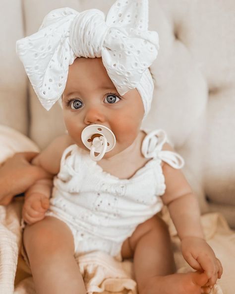 Celeste Bowman on Instagram: “Blue eyed babe 🤍 . . . . . . .…” Newborn Turban, Kids Hairband, Boho Baby Girl, Kids Headbands, Minimalist Baby, Boho Headband, Baby Princess, Newborn Photography Props