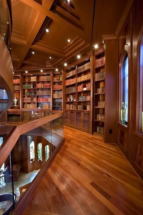 Lena Gilbert: TVD - Lenas House/Mansion: - Page 3 - Wattpad In Home Library, Dream Home Library, Home Library Design, Casa Vintage, Home Libraries, Library Design, Home Library, Second Chance, Turks And Caicos