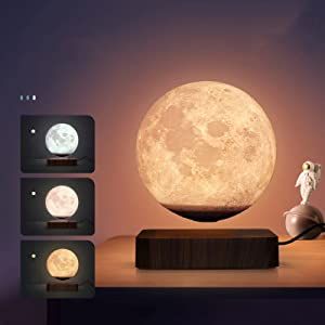 Magnetic Levitation, Moon Lamp, Modern Interior Decor, Decorative Table Lamps, Moon Light, Led Table, Ball Lights, Night Lamp, Lamp Led