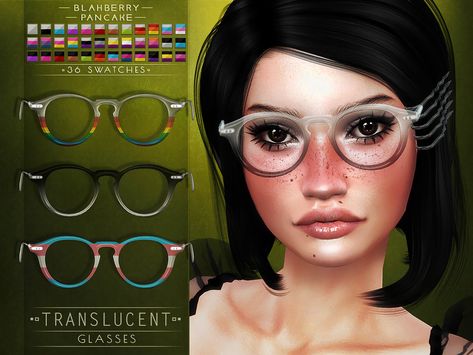 Blahberry Pancake, Kiki Dress, Sims 4 Piercings, Nerdy Glasses, Cc Hats, Sims 4 Download, Play Sims, The Sims 4 Download, Sims Four