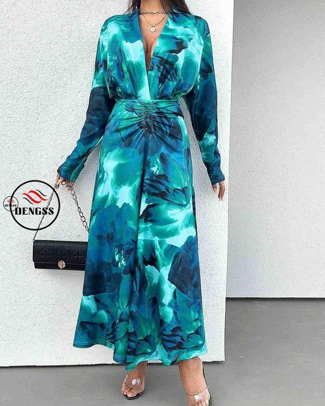 Story by @DENGSS.CLOTHING https://dengss.clothing/dengss-tie-dye-floral-pleated-deep-v-neck-long-sleeved-dress/?feed_id=1659588&_unique_id=65f55840cdc87&DENGSS%20Tie-dye%20Floral%20Pleated%20Deep%20V-neck%20Long-sleeved%20Dressonline%20clothingColor: BlueStyle: CasualPattern Type: Floral, Tie Dye, All Over PrintDetails: Ruched, Tie BackNeckline: Deep V NeckSleeve Length: Long SleeveType: A LineSleeve Type: Regular SleeveWaist Line: High WaistHem Shaped: Flared, StraightLength: MidiFit Type: ... Sleeved Dress, Waist Size, Floral Tie, Deep V, Elegant Dresses, Instagram Story, Length Sleeve, Tie Dye, Long Sleeve Dress