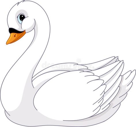 Swan. Image of swan on white background , #ad, #Image, #Swan, #swan, #background, #white #ad Swan Cartoon Drawing, Cartoon Birds Cute, Swan Character, Swan Cartoon, Swan Vector, Swan Images, Swan Clipart, Swan Illustration, Saraswati Painting