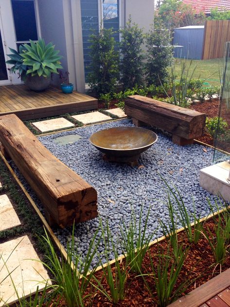 Fire Pit Stone, Eco Outdoor, Have Inspiration, Outdoor Gardens Design, Backyard Fire, Outdoor Entertaining Area, Backyard Garden Design, Easy Garden, Backyard Patio Designs