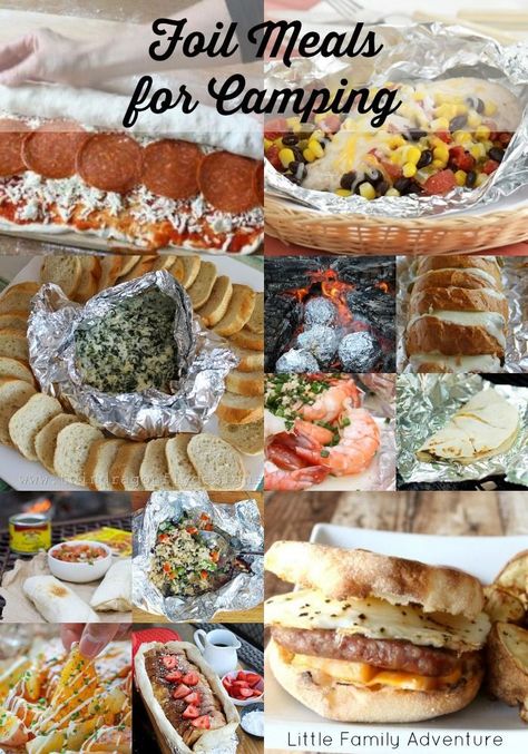 Foil Meals For Camping, Meals For Camping, Tin Foil Meals, Foil Meals, Dutch Oven Camping Recipes, Camping Foods, Dutch Oven Camping, Tent Camping Hacks, Foil Dinners