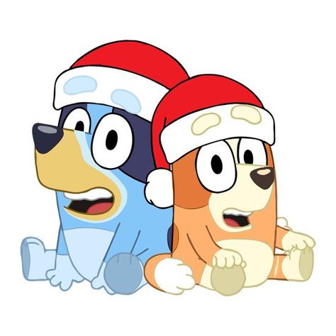 Christmas Disney Characters, Cartoon Characters Christmas, Bluey Episode, Merry Christmas Disney, Disney Characters Christmas, Christmas Cartoon Characters, Christmas Graphic Design, Bluey And Bingo, Christmas Disney