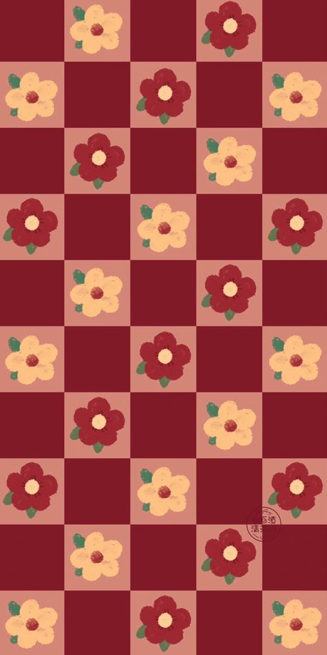 Red Lockscreen, Vintage Lockscreen, Aesthetic Wallpapers Iphone, خريطة ذهنية, Iphone Wallpaper Aesthetic, M Wallpaper, Vintage Flowers Wallpaper, Wallpaper Iphone Wallpaper, Phone Wallpaper Patterns