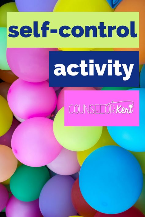 two fun games to use in classroom guidance lessons or small group counseling to teach and practice self control strategies -Counselor Keri Games To Teach Good Sportsmanship, Therapy Games For Teenagers, Behavior Activities, Counselor Keri, Bully Prevention, Behavior Contract, Group Therapy Activities, Counseling Games, Therapy Interventions