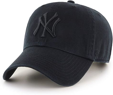 Yankees Baseball Cap, Yankees Hat, Yankees Logo, Best Caps, Yankees Baseball, Ny Yankees, Dad Caps, Black Cap, 47 Brand