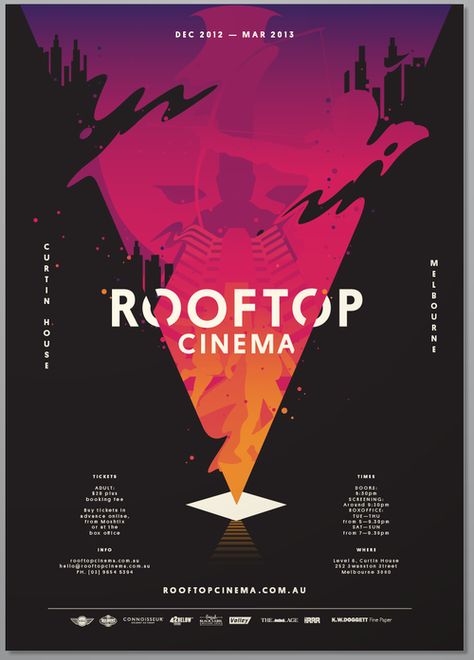 Triangle Poster Design, Black Poster Design, Cinema Poster Design, Promotion Design Poster, Poster Graphic Design Inspiration, Show Poster Design, Promotional Poster Design, Triangle Poster, Triangle Graphic Design