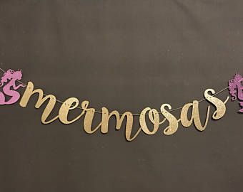 Mermaid Bachelorette Party, Mermaid Bridal Showers, Bar Banner, Mermaid Bachelorette, Bachelorette Party Banners, Ocean Birthday Party, Bachelorette Party Beach, Glitter Banner, Bachelorette Party Planning