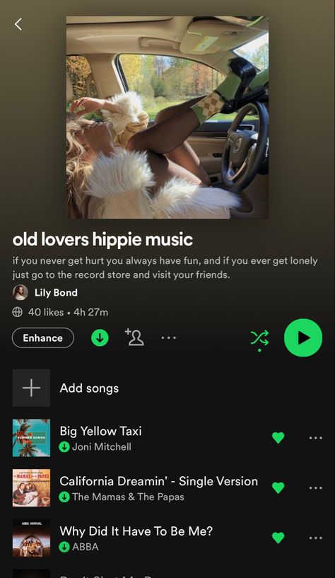 60s Playlist Names, Cool Spotify Playlist, 70s Music Aesthetic, 60s Playlist, Hippies 70s, Hippy Music, Playlists Ideas, Song Recs, Music Recs